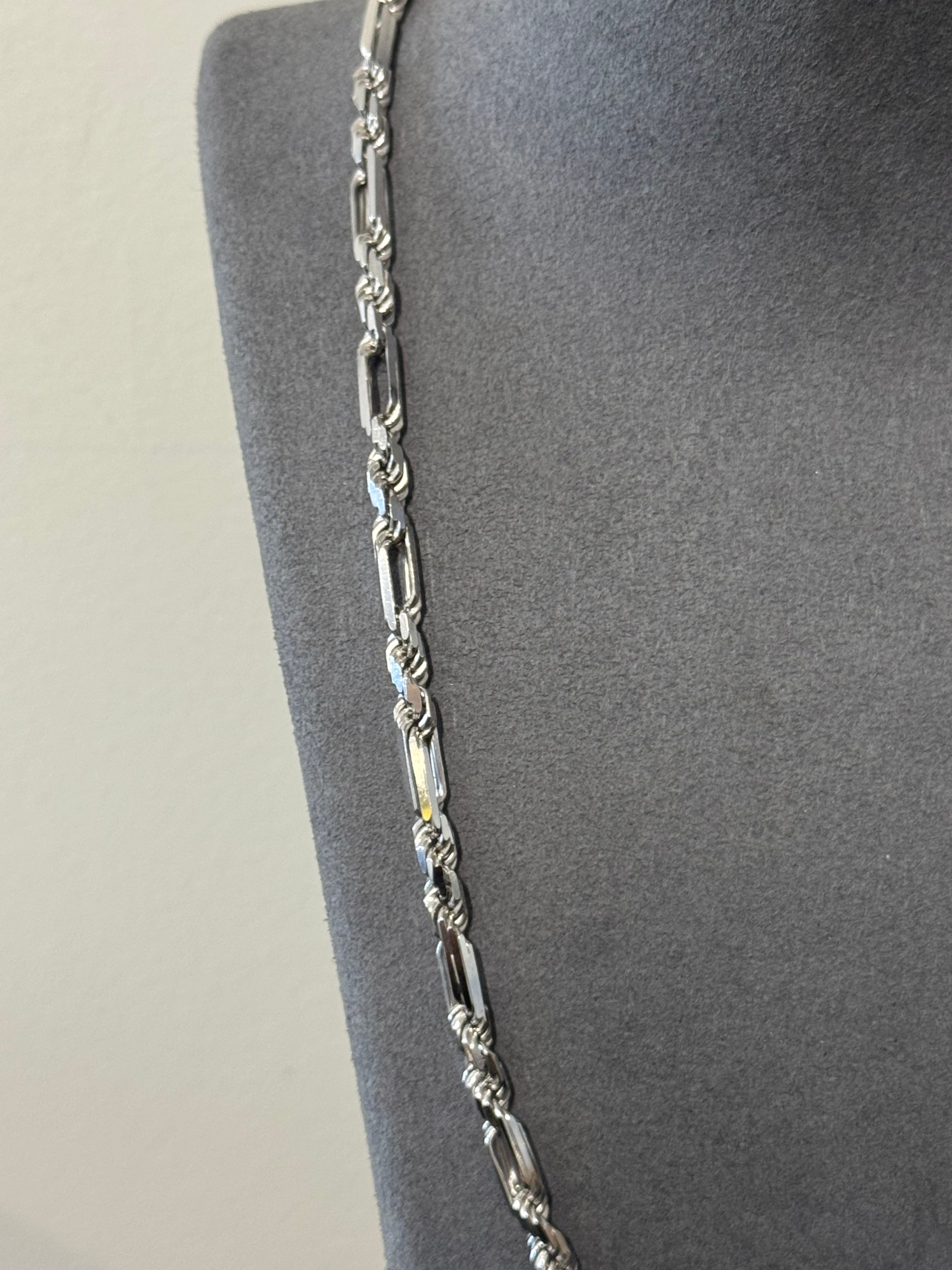 925 Sterling Silver Milano Figarope Chain