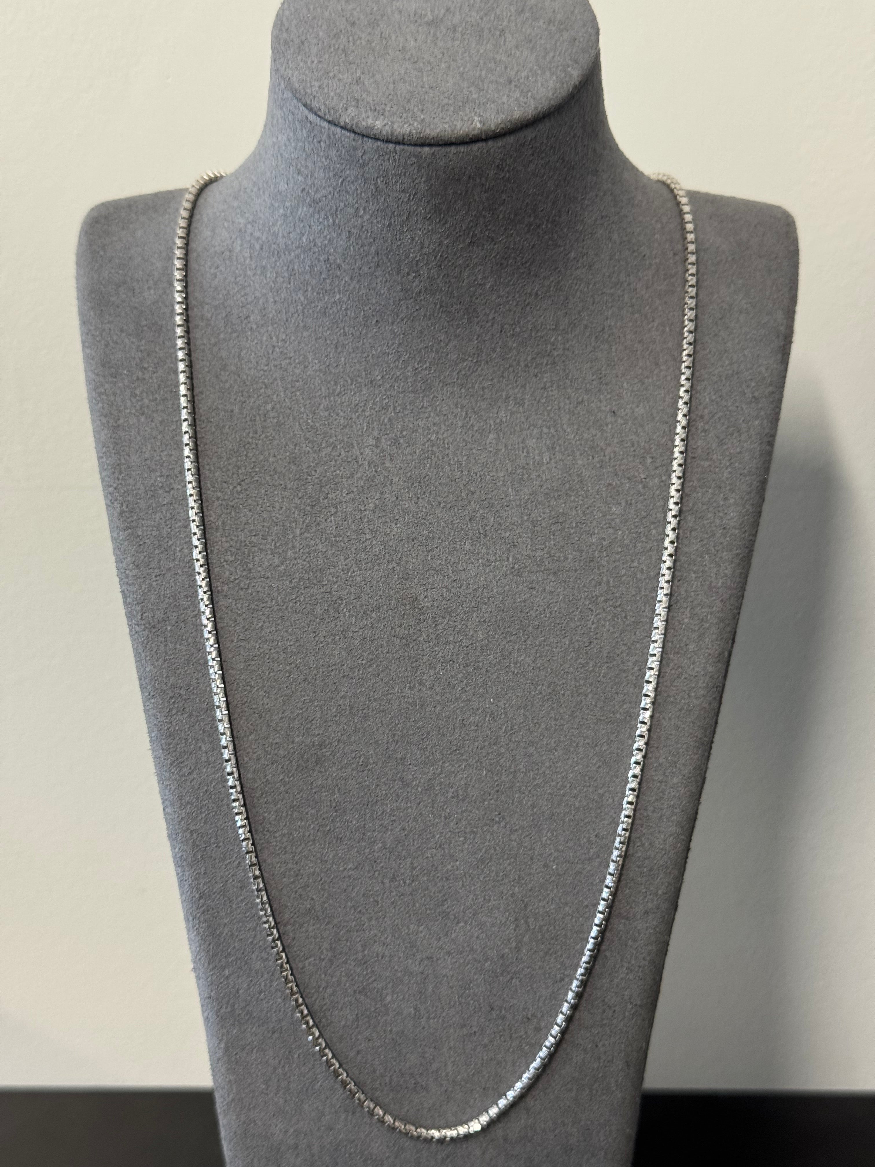 925 Sterling Silver Box Chain
