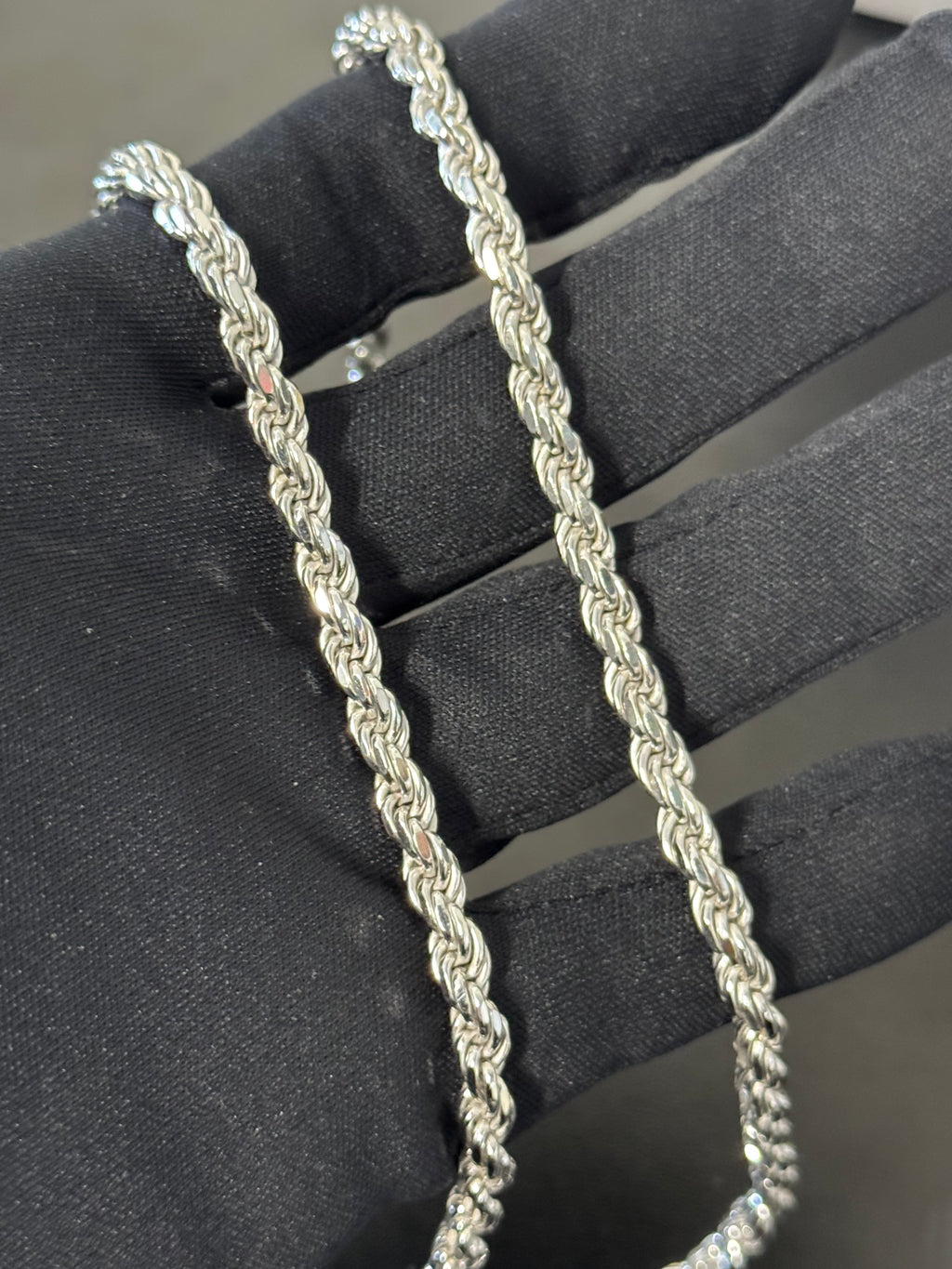 925 Sterling Silver Rope Chain