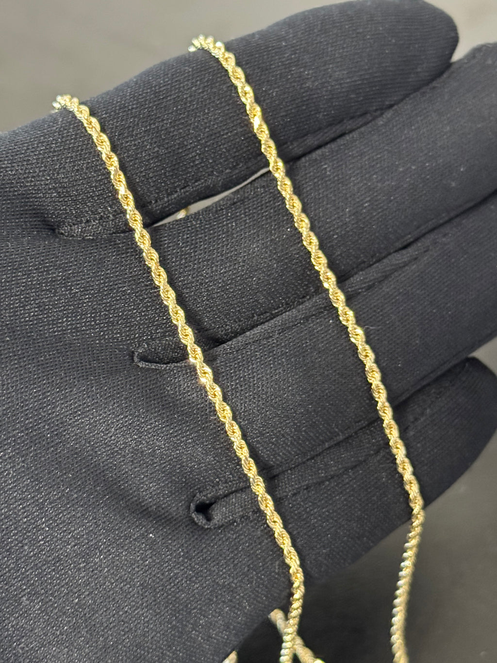 14K Hollow Gold Rope Chain
